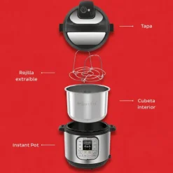 Olla multifunción eléctrica Duo mini, 3 l - Instant Pot