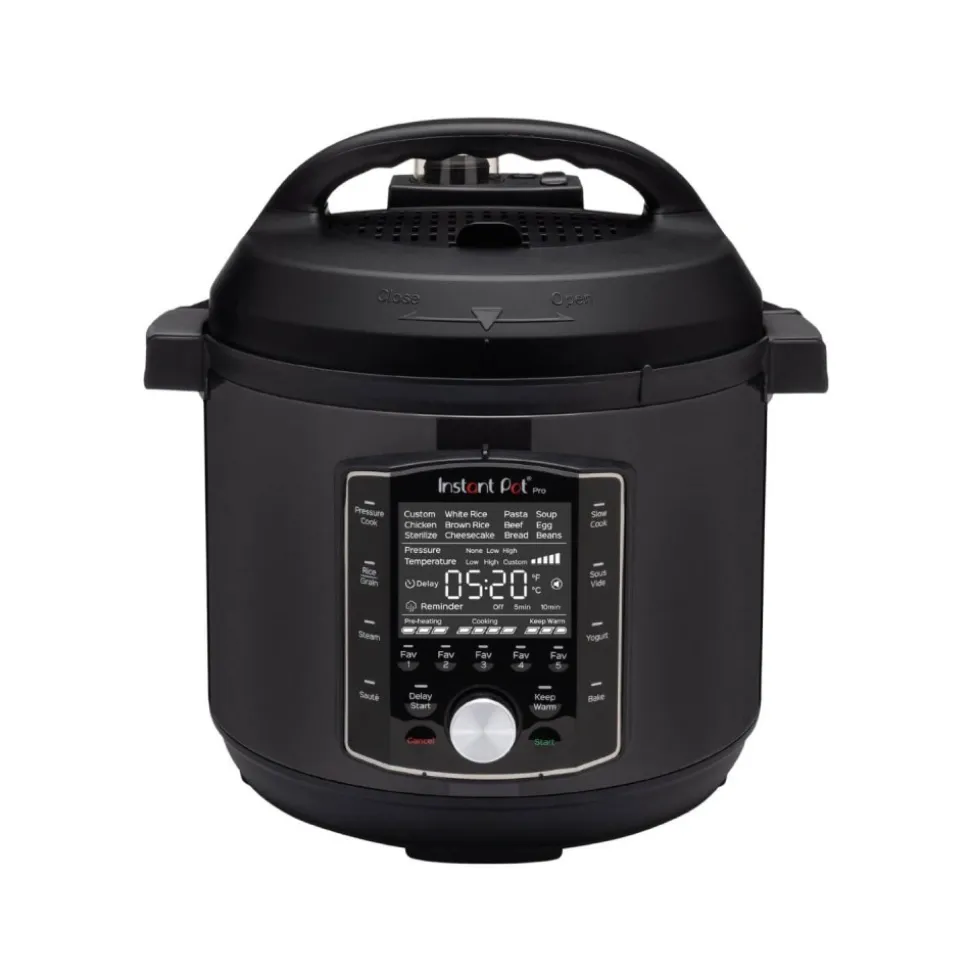 Olla multifunción eléctrica Pro negra, 5,7 l - Instant Pot