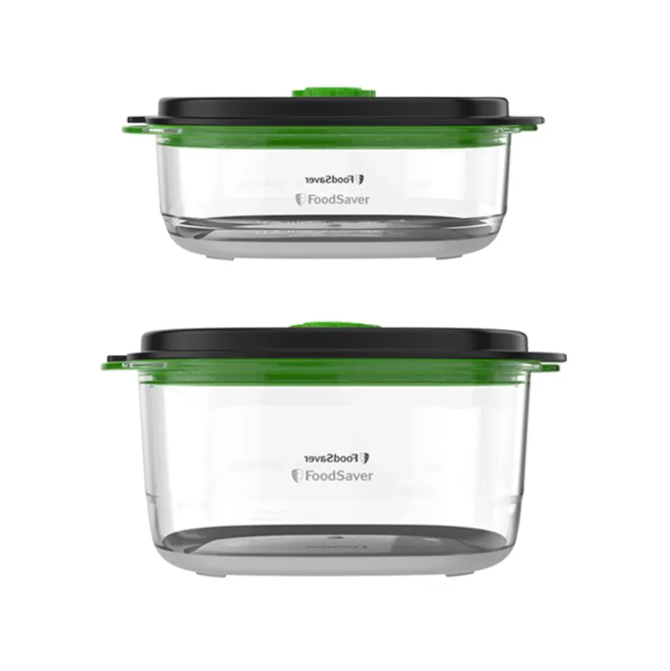 Pack 2 contenedores para envasar al vacío - Foodsaver