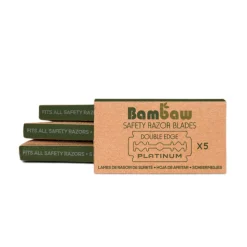 Pack 5 cuchillas de afeitar clásicas - Bambaw