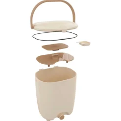 Pack de compostador de materia orgánica y bokashi, 15 l - Hozelock