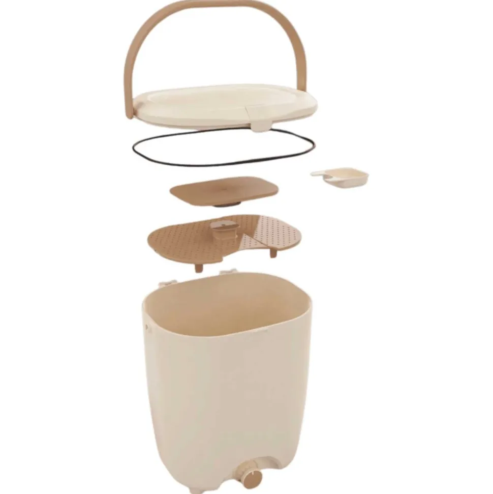 Pack de compostador de materia orgánica y bokashi, 15 l - Hozelock