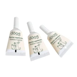 Pack de 4 pipetas repelentes para mascotas ecológicas - The Doog Life