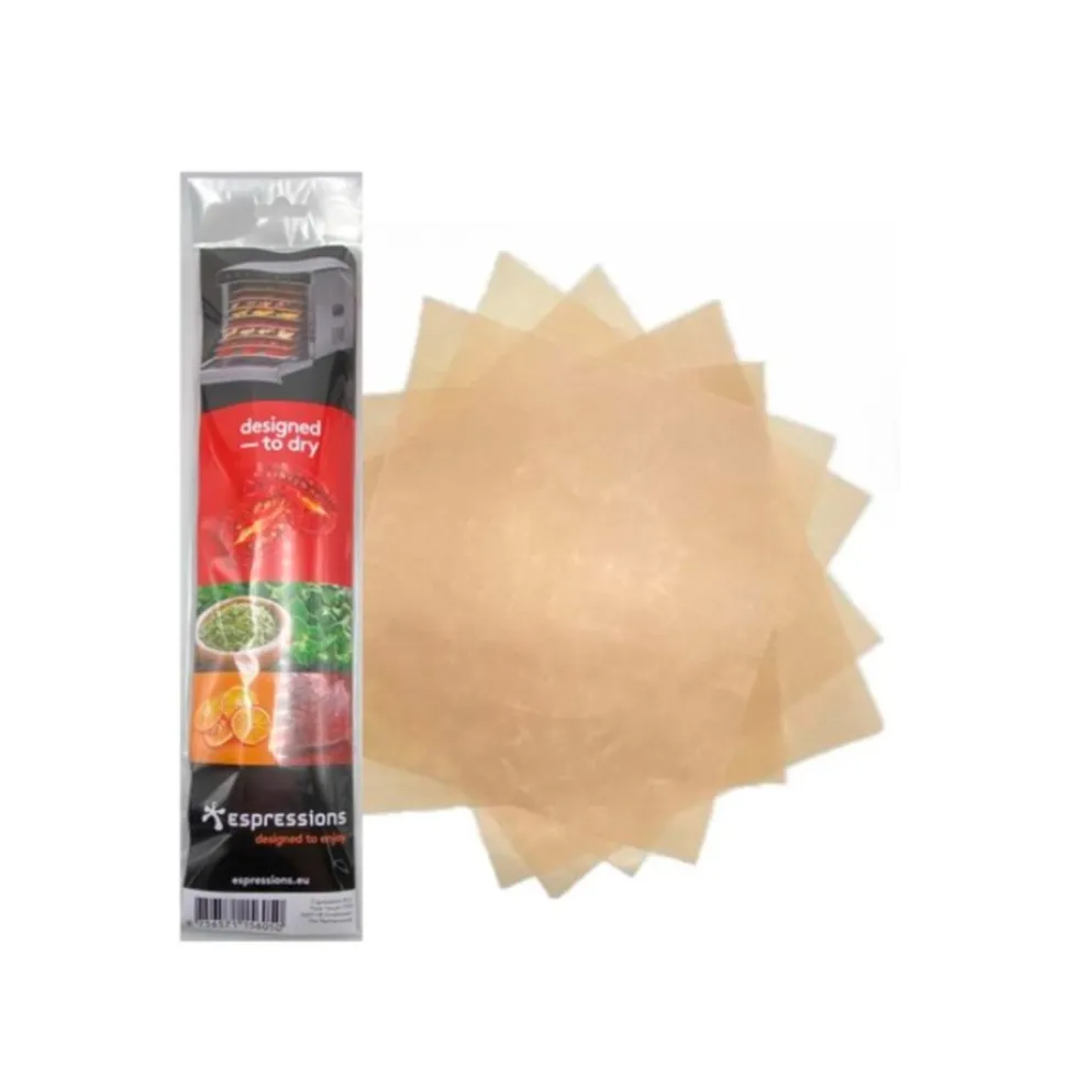 Pack 5 láminas antiadherentes de silicona para deshidratador Espressions