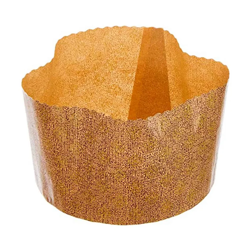 Pack 5 moldes para panettone de papel de hornear - Ibili