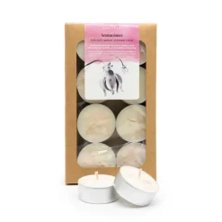 Pack 8 velas de té perfumadas con aceites esenciales ecológicos, Sensaciones - CanVela