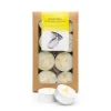 Pack 8 velas de té perfumadas con aceites esenciales ecológicos, Esencia cítrica - CanVela