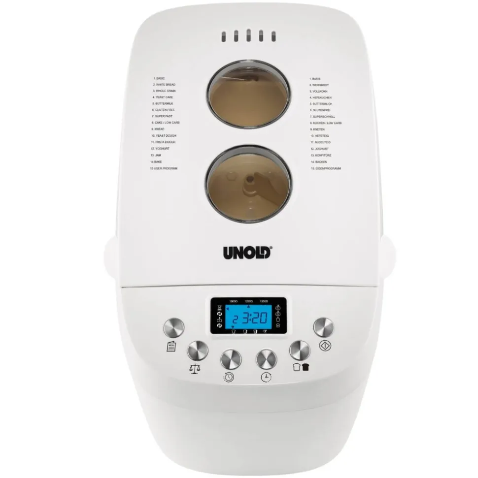 Panificadora 68520 Backmeister Big, color blanco - Unold