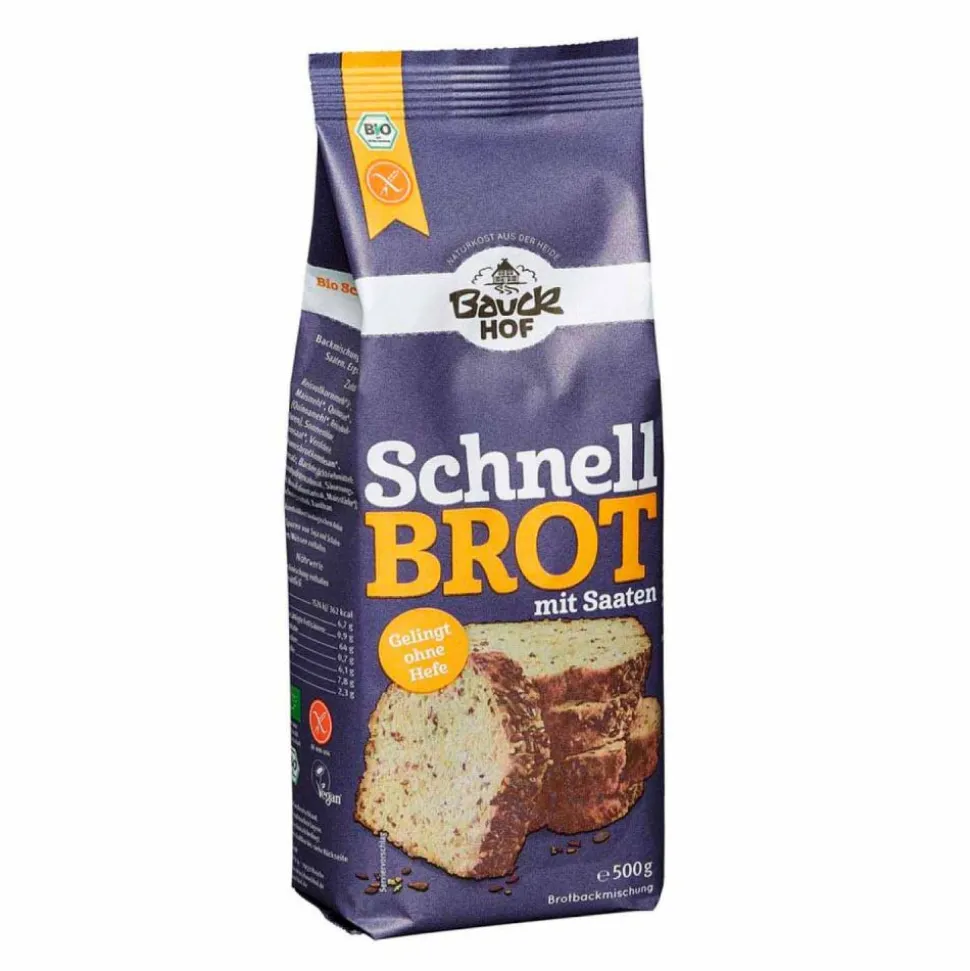 Pan rápido sin gluten ecológico - Bauckhof