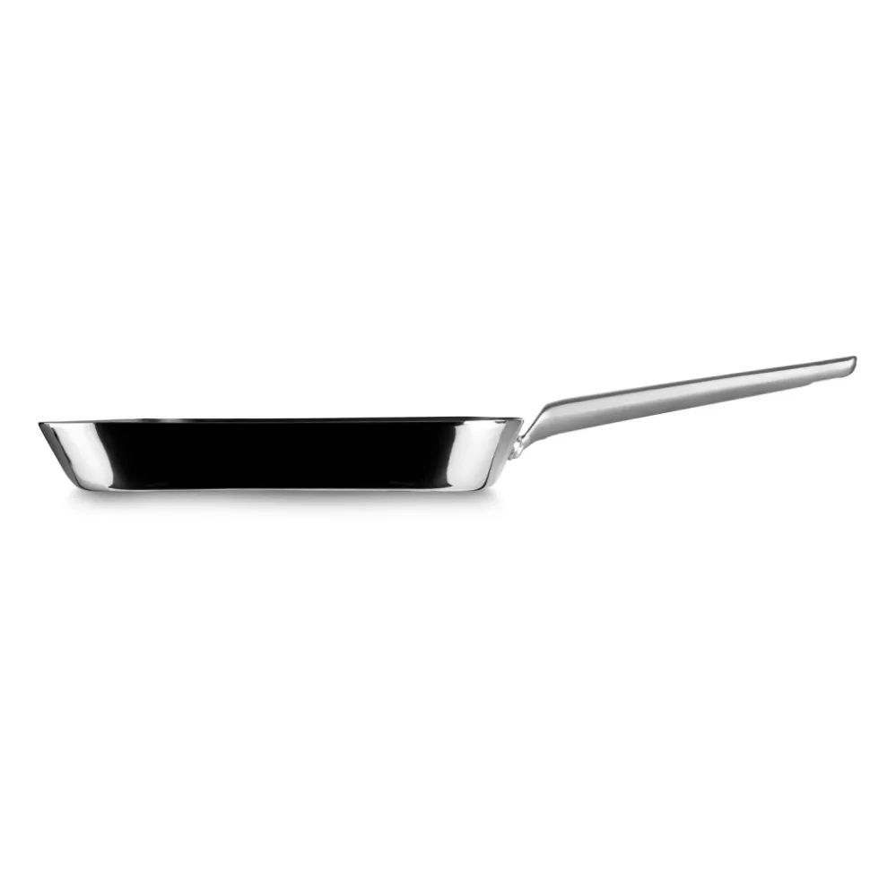 Parrilla de acero inoxidable, 5ply element, 28 cm - Ibili