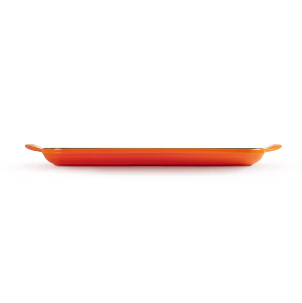 Parrilla de hierro fundido, 32 cm, color volcánico - Le Creuset