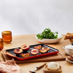 Parrilla de hierro fundido, 32 cm, color volcánico - Le Creuset