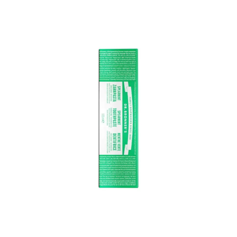Pasta de dientes natural con hierbabuena - Dr. Bronner´s
