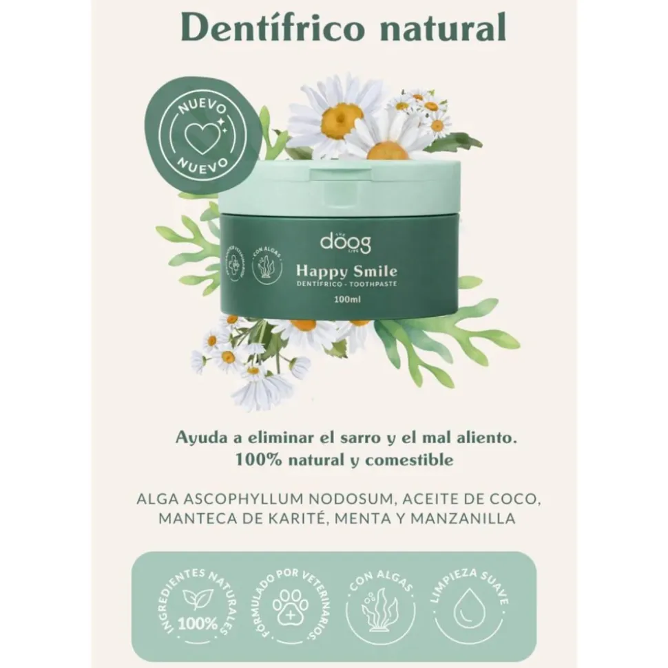 Pasta de dientes natural para mascotas, 100 g - The Doog Life