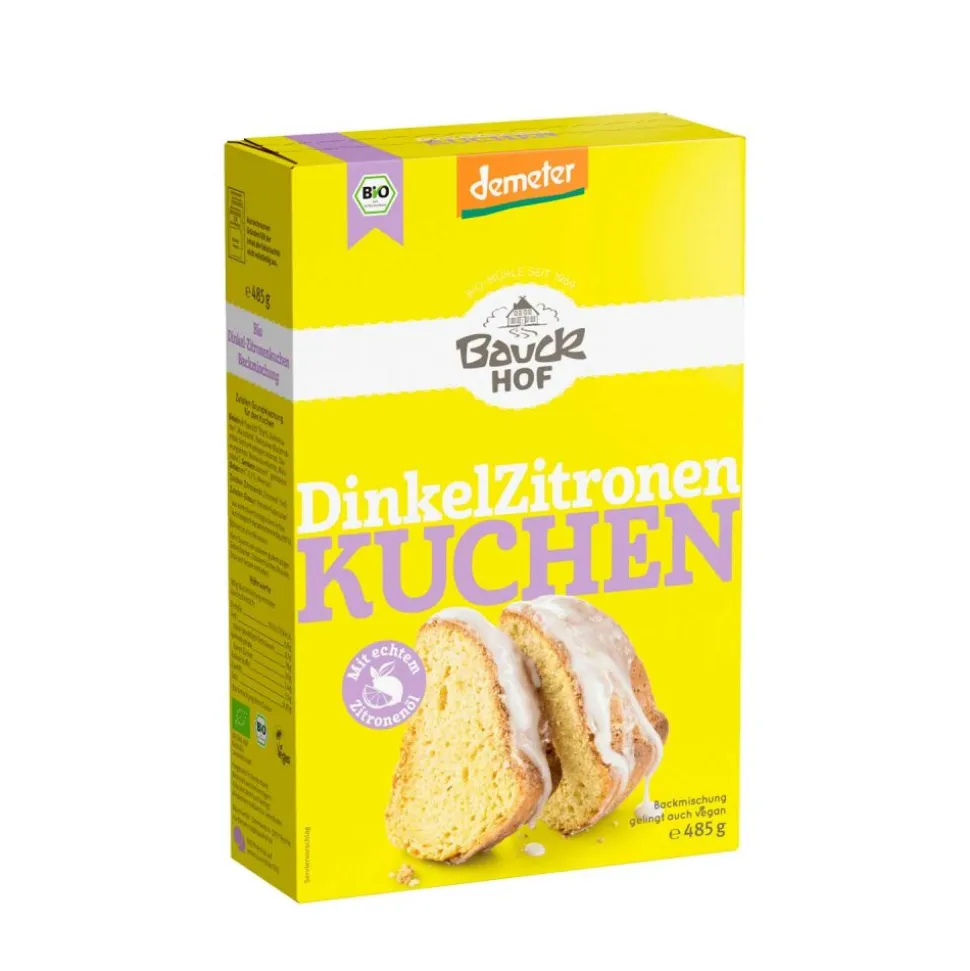 Pastel de limón de espelta, ecológico y biodinámico - Bauckhof