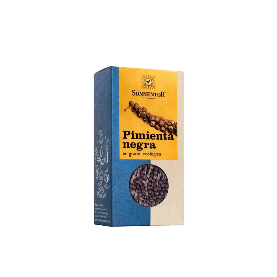 Pimienta negra en grano ecológica - Sonnentor