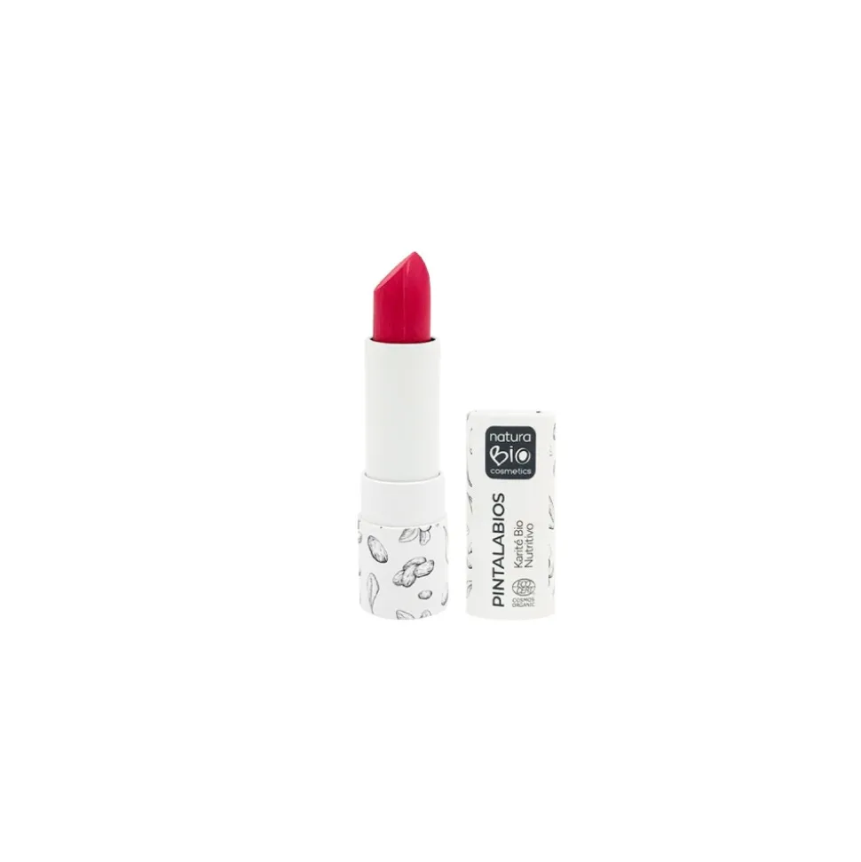 Pintalabios ecológico color "Cerezo en flor" - NaturaBio Cosmetics