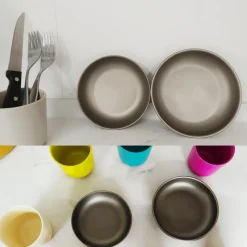 Plato de titanio 250 ml - Keith