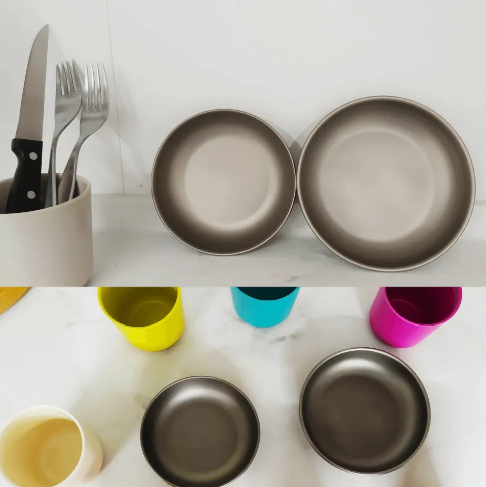 Plato de titanio 250 ml - Keith