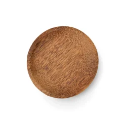 Plato llano de madera de coco - Packawin