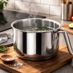 Pote de acero inoxidable Gourmet, 16 cm - Lacor