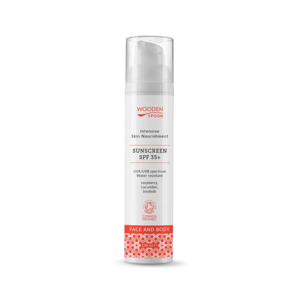 Protector solar ecológico SPF 35+, 100 ml - Wooden Spoon