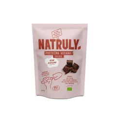 Proteína vegana en polvo ecológica 71%, cacao - Natruly