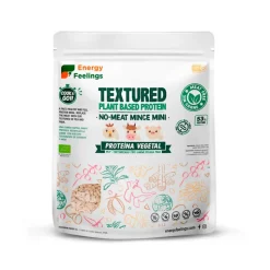 Proteína vegetal tipo carne picada fina, ecológica, texturizada - Energy Feelings