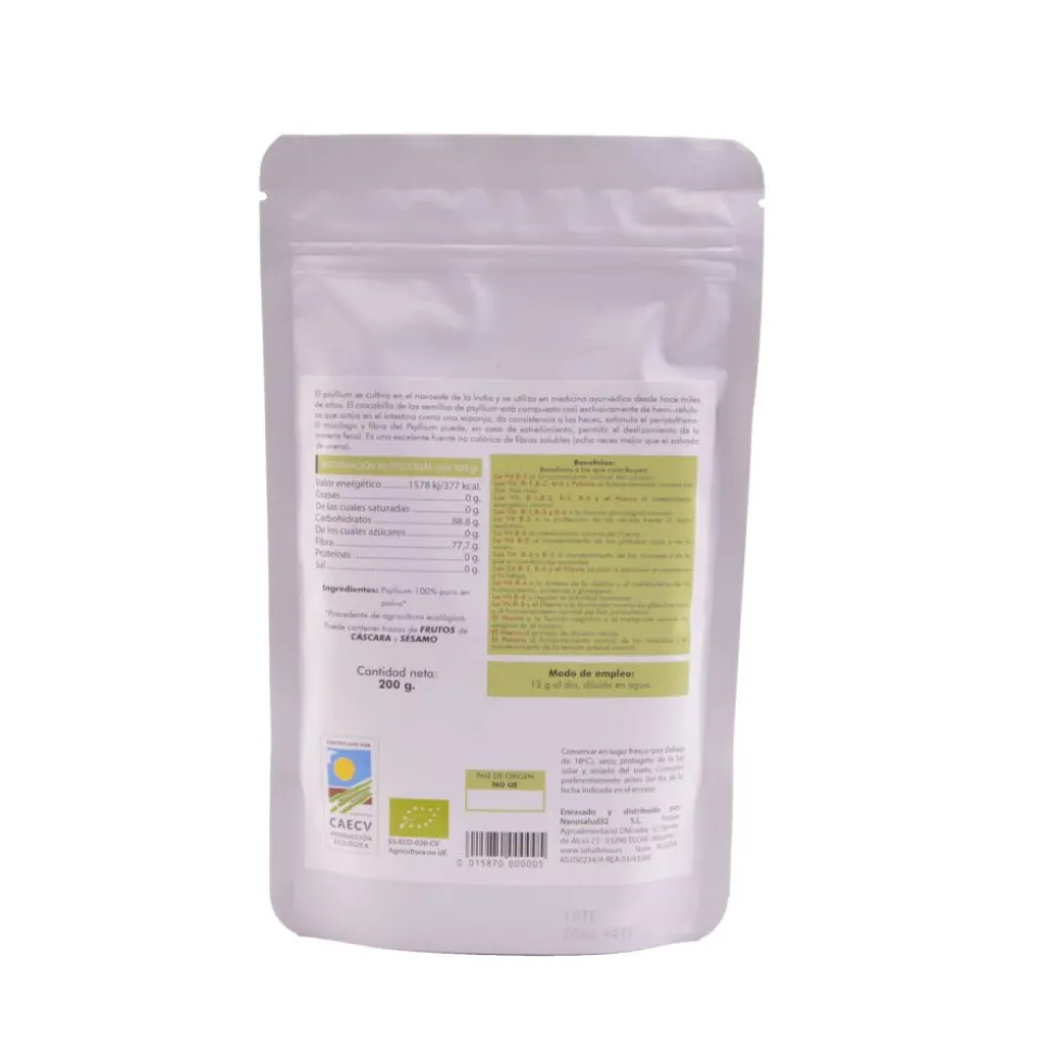 Psyllium en polvo ecológico