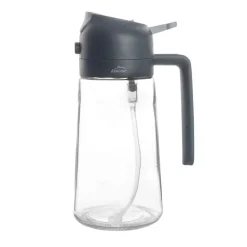 Pulverizador de aceite de cristal 2 en 1, 470 ml - Lacor