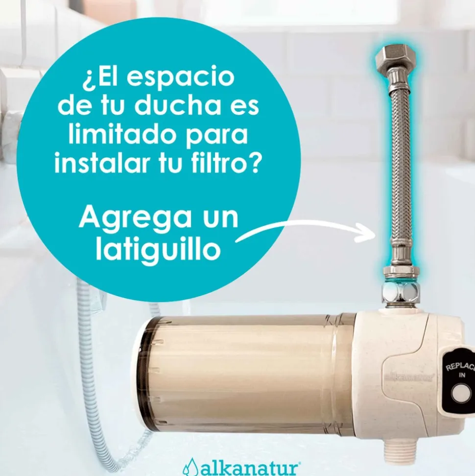 Recambio de filtro de ducha de carbón activo - Alkanatur