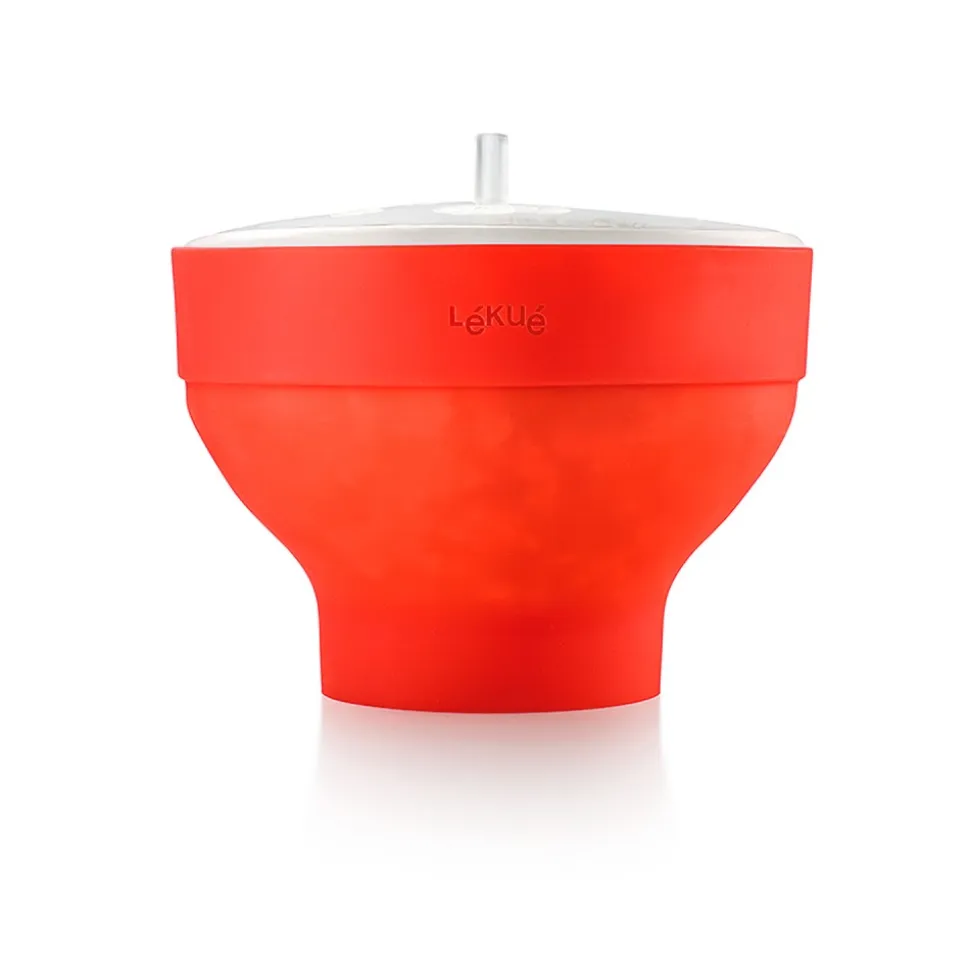 Recipiente para palomitas de silicona platino - Lékué