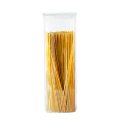 Recipiente y tapa de cristal, hermético, 2200 ml - Pebbly