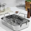 Rejilla para bandeja de acero inoxidable honda, trichef, 35 cm - Lacor