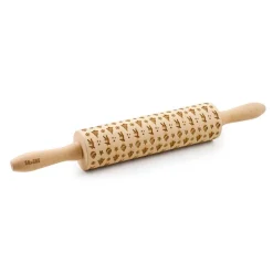 Rodillo de madera para galletas navideñas - Ibili