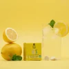 Saborizantes sólidos para agua sabor limón y menta ecológicos, 3 unidades - Qwetch