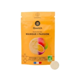 Saborizantes sólidos para agua sabor mango y fruta de la pasión ecológicos, 12 unidades - Qwetch