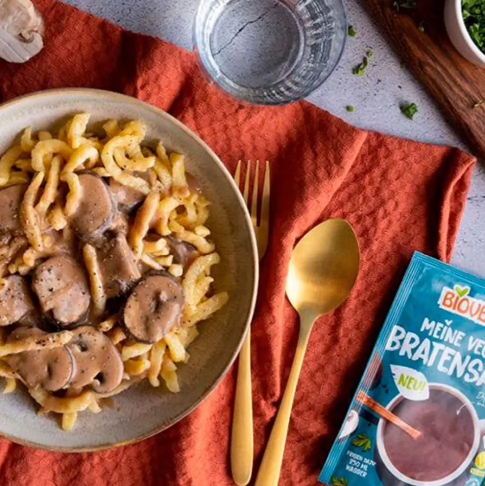 Salsa gravy ecológica, vegana y sin gluten - Biovegan