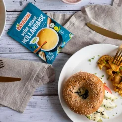 Salsa holandesa vegana y ecológica sin gluten - Biovegan