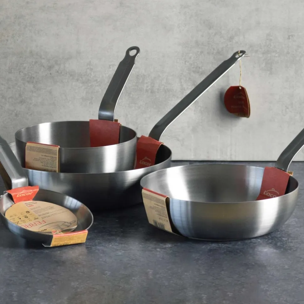 Sartén alta de hierro Ferrum, 28 cm - Lacor