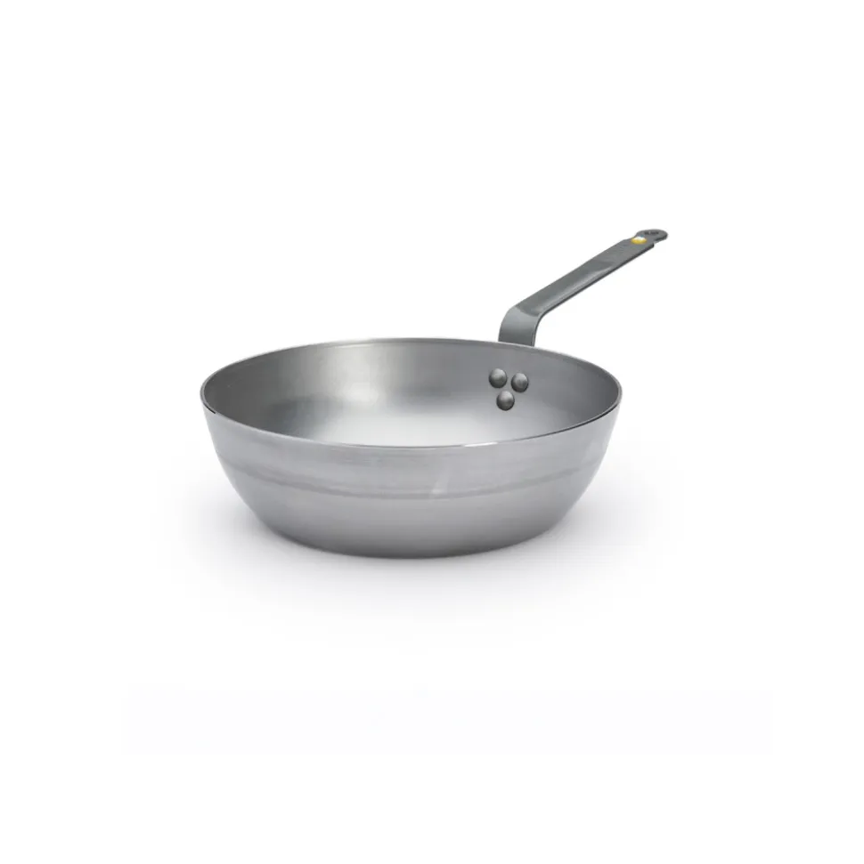 Sartén alta de hierro mineral B, 28 cm - De Buyer