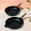 Sartén antiadherente para inducción 24 cm con mango extraíble - SKK