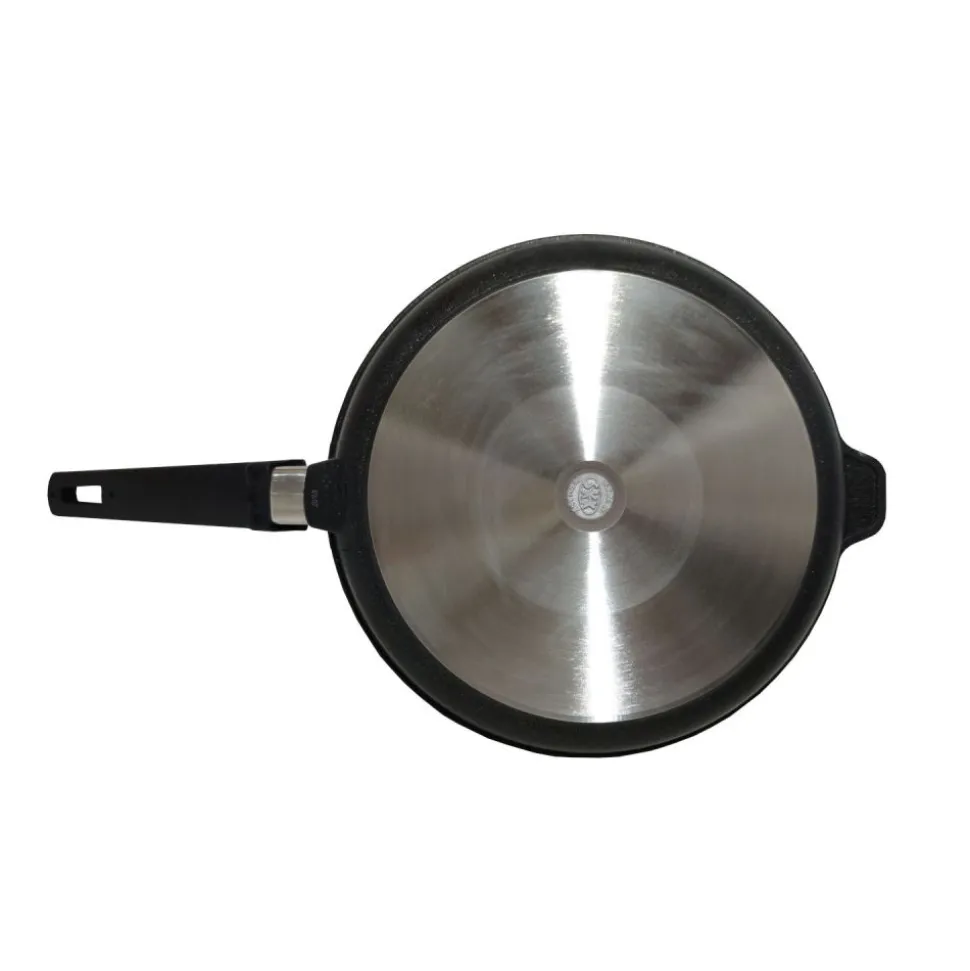 Sartén antiadherente para inducción 28 cm con mango extraíble - SKK