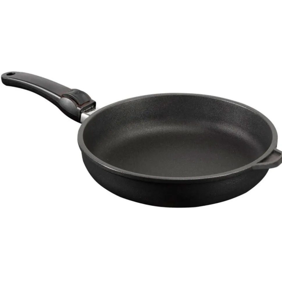 Sartén antiadherente para vitrocerámica y gas 32 cm con mango extraíble - SKK