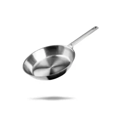 Sartén de acero inoxidable, Luna, 24 cm - Lacor