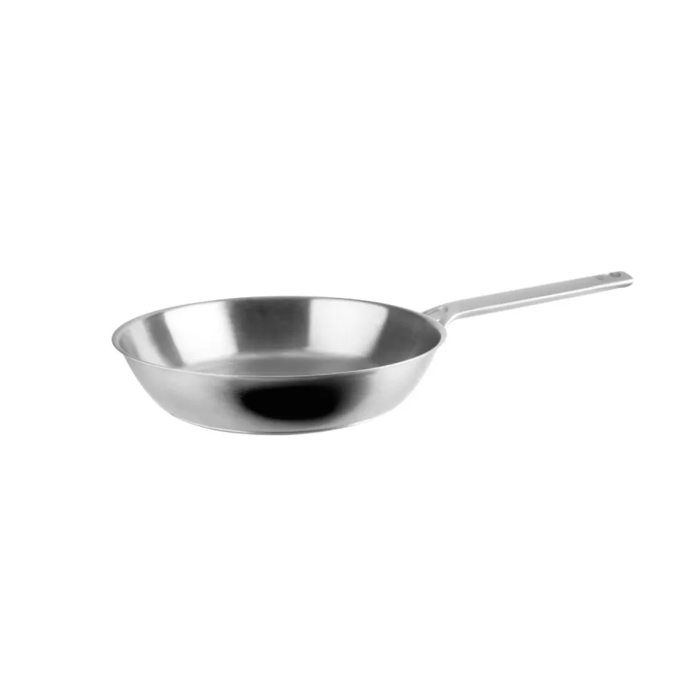 Sartén de acero inoxidable, Luna, 24 cm - Lacor