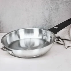 Sartén de acero inoxidable, sin mango, combi, 20 cm - Lacor