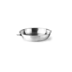 Sartén de acero inoxidable, sin mango, combi, 24 cm - Lacor
