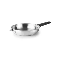 Sartén de acero inoxidable, sin mango, combi, 28 cm - Lacor
