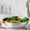 Sartén de acero inoxidable, sin mango, combi, 32 cm - Lacor